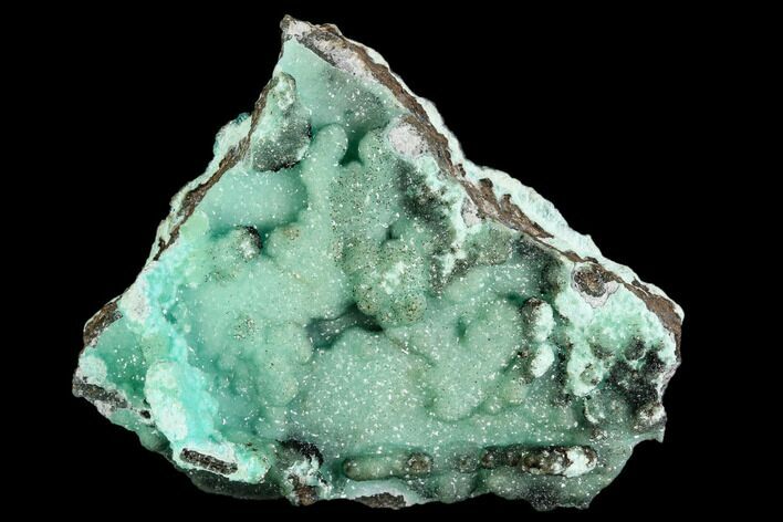 Blue-Green Smithsonite Aggregation - Hidden Treasure Mine #109768